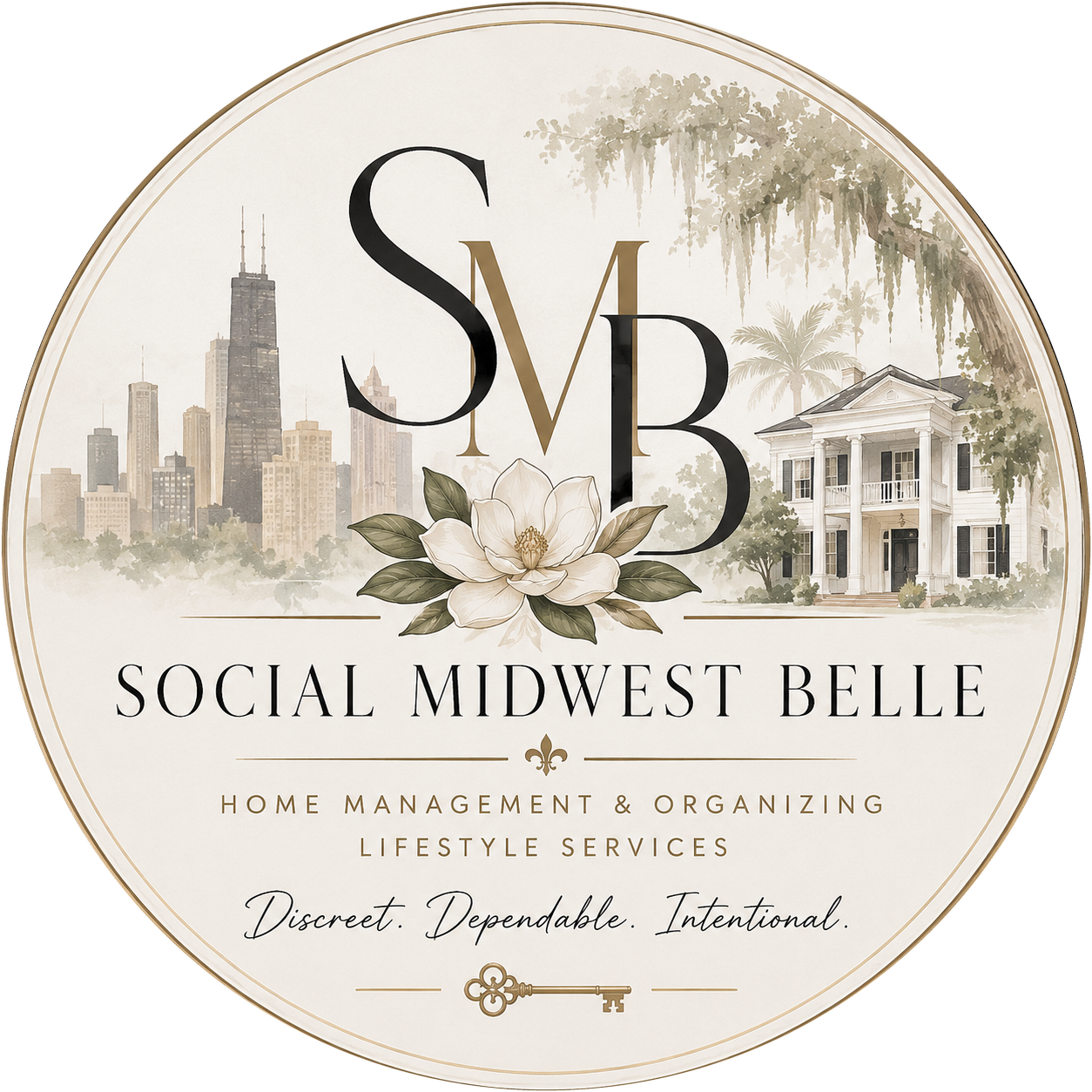 Social Midwest Belle crest